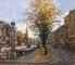 ANDRIAN GORLANOV * AUTUMN ON CANAL * Oil on Canvas 75x85