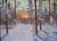 ALEXANDER KREMER * WINTER IN FOREST * Oil on Canvas 60x80