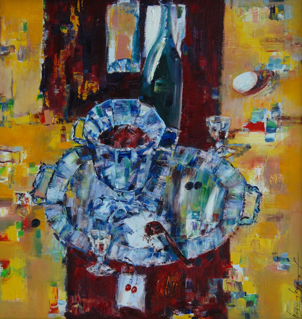 VADIM KUROV * GROG * Oil on Canvas 80x75