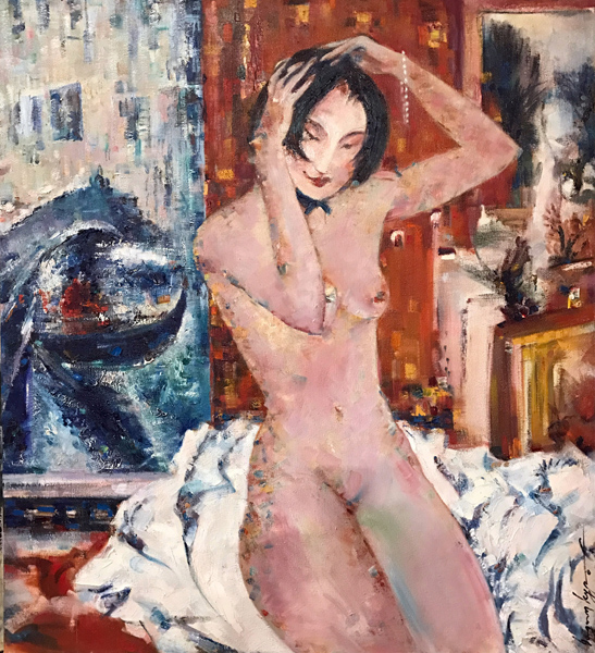 VADIM KUROV * MORNING IN VENICE * Oil on Canvas 100x90