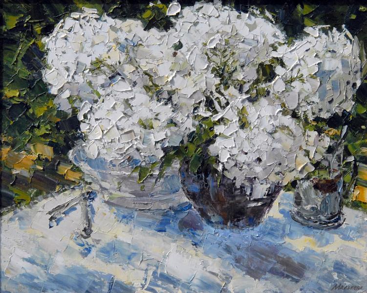 OLGA MALKOVA * FLOKS * Oil on Canvas 40x50