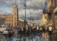 CYRILL MAL'KOV * NEVSKY * Oil on Canvas 65x90
