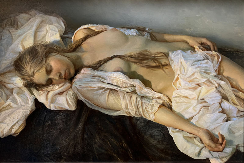 SERGE MARSHENNIKOV * SLEEPING BEAUTY * Oil on Canvas 40x60