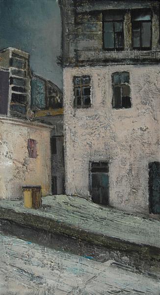 ALEXANDER MIKHAYLOV * BEFORE THUNDERSTORM * Oil on Canvas 38x70