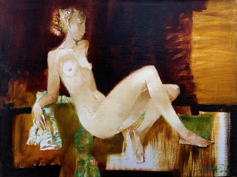 ALEXANDER POKLAD * NUDE III * Oil on Canvas 30x40