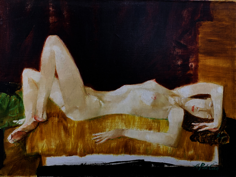 ALEXANDER POKLAD * NUDE IV * Oil on Canvas 30x40