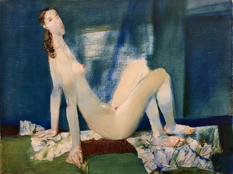 ALEXANDER POKLAD * NUDE V * Oil on Canvas 30x40