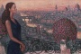 DIMITRY POLAROUCHE * EVENING IN FLORENCE * Oil on Canvas 100x150