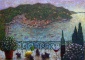 DIMITRY POLAROUCHE * PORTOFINO EVENING * Oil on Canvas 70x100