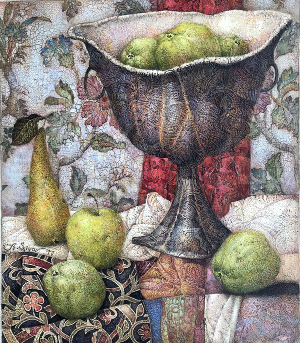 ALEXANDER SYGOV * APPLES OF OLD GARDEN * Oil on Canvas 70x60