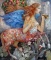 ALEXANDER SYGOV * CENTAUR RETURN * Oil on Canvas 95x80